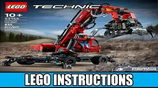 LEGO Technic 42144 Material Handler building instructions