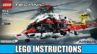 LEGO Technic 42145 Airbus H175 Rescue Helicopter building instructions