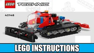 LEGO Technic 42148 Snow Groomer building instructions