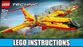 LEGO Technic 42152 Firefighter Aircraft building instructions