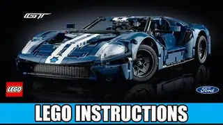 LEGO Technic 42154 2022 Ford GT building instructions