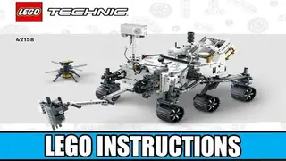LEGO Technic 42158 NASA Mars Rover Perseverance building instructions