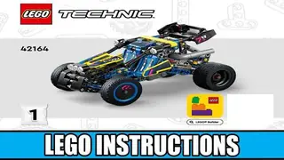 LEGO Technic 42164 Off-Road Race Buggy building instructions