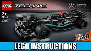 LEGO Technic 42165 Mercedes-AMG F1 W14 Pull-Back building instructions