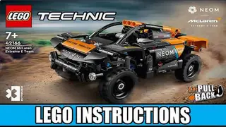 LEGO Technic 42166 NEOM McLaren Extreme E Team building instructions