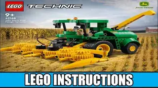 LEGO Technic 42168 John Deere 9700 Forage Harvester building instructions