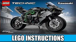 LEGO Technic 42170 Kawasaki Ninja H2R building instructions