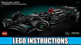 LEGO Technic 42171 Mercedes-AMG F1 W14 E Performance building instructions