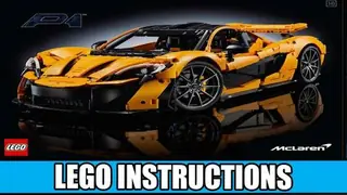 LEGO Technic 42172 McLaren P1 building instructions
