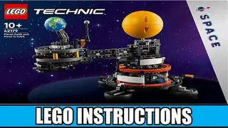 LEGO Technic 42179 Planet Earth and Moon in Orbit building instructions
