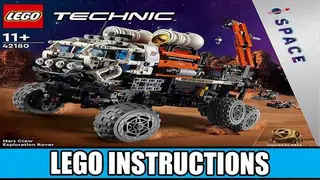 LEGO Technic 42180 Mars Crew Exploration Rover building instructions