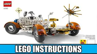 LEGO Technic 42182 NASA Apollo Lunar Roving Vehicle - LRV building instructions