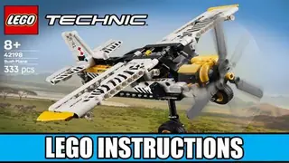 LEGO Technic 42198 Bush Plane building instructions