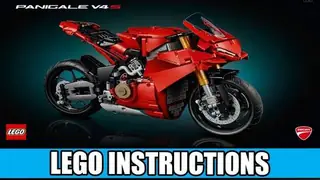 LEGO Technic 42202 Ducati Panigale V4 S Motorcycle building instructions