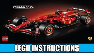 LEGO Technic 42207 Ferrari SF-24 F1 Car building instructions