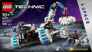 LEGO Technic 42211 Lunar Outpost Moon Rover building instructions