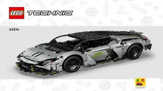 LEGO Technic 42214 Lamborghini Revuelto building instructions