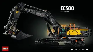 LEGO Technic 42215 Volvo EC500 Hybrid Excavator building instructions