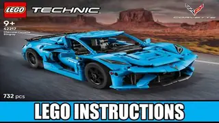 LEGO Technic 42217 Chevrolet Corvette Stingray building instructions