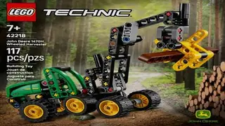 LEGO Technic 42218 John Deere 1470H Wheeled Harvester building instructions
