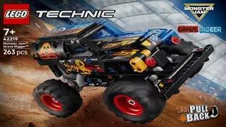 LEGO Technic 42219 Monster Jam Grave Digger building instructions