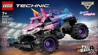 LEGO Technic 42220 Monster Jam Sparkle Smash building instructions