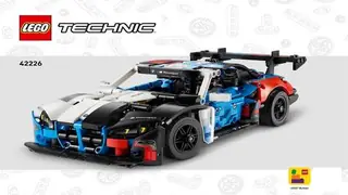 LEGO Technic 42226 BMW M4 GT3 EVO building instructions