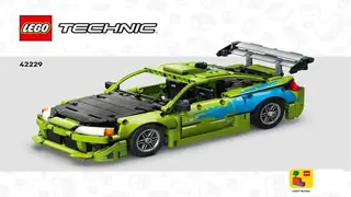LEGO Technic 42229 Mitsubishi Eclipse building instructions