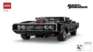 LEGO Technic 42231 Dodge Charger R/T building instructions