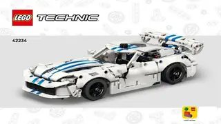 LEGO Technic 42234 Dodge Viper GTS-R building instructions