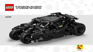 LEGO Technic 42239 Batmobile Tumbler building instructions