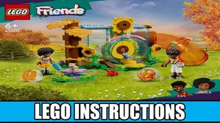 LEGO Friends 42601 Hamster Playground building instructions