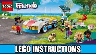 LEGO Friends 42609 Electric Car and Charger building instructions