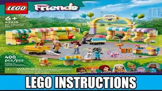 LEGO Friends 42615 Pet Adoption Day building instructions