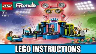 LEGO Friends 42616 Heartlake City Music Talent Show building instructions