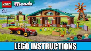 LEGO Friends 42617 Farm Animal Sanctuary building instructions