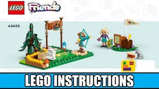 LEGO Friends 42622 Adventure Camp Archery Range building instructions
