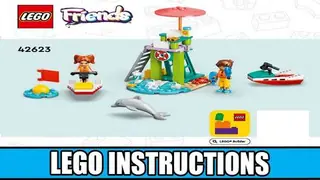 LEGO Friends 42623 Beach Water Scooter building instructions