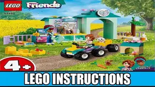 LEGO Friends 42632 Farm Animal Vet Clinic building instructions