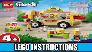 LEGO Friends 42633 Hot Dog Food Truck building instructions