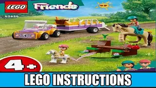 LEGO Friends 42634 Horse and Pony Trailer building instructions