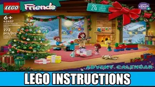LEGO 42637 LEGO Friends Advent Calendar 2024 building instructions