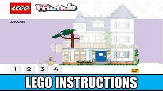 LEGO Friends 42638 Castle Bed and Breakfast building instructions