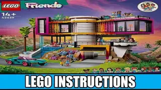 LEGO Friends 42639 Andrea's Modern Mansion building instructions