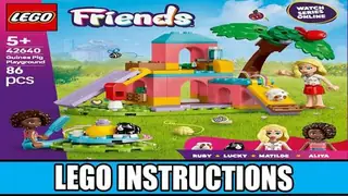 LEGO Friends 42640 Guinea Pig Playground building instructions
