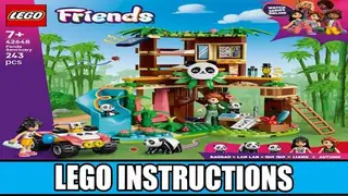 LEGO Friends 42648 Panda Sanctuary building instructions