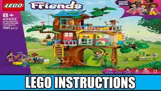 LEGO 42652 Friendship Tree House Hangout building instructions