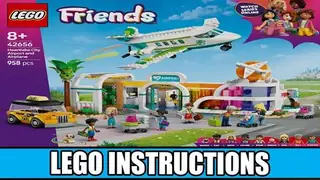 LEGO Friends 42656 Heartlake City Airport and Airplane building instructions