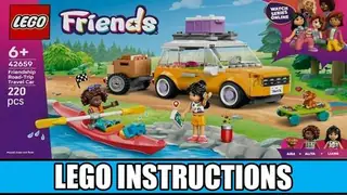 LEGO 42659 Friendship Road-Trip Travel Car building instructions