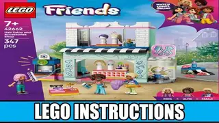 LEGO Friends 42662 Hair Salon and Accessories Store building instructions